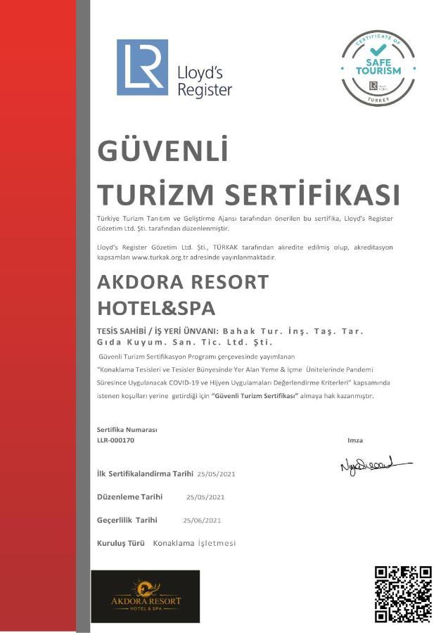 Akdora Resort Hotel & Spa Side Eksteriør billede